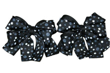 Load image into Gallery viewer, Spotty Ribbon Hair Bobbles (Various Colours) - Accessories