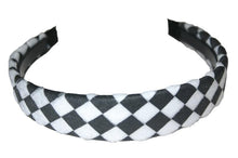 Load image into Gallery viewer, Checked Hair Band (Various Colours) - Accessories
