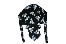 Load image into Gallery viewer, Black Skull and Crossbones Zandana - Accessories