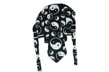 Load image into Gallery viewer, Black and White Ying Yang Zandana - Accessories