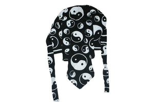 Black and White Ying Yang Zandana - Accessories