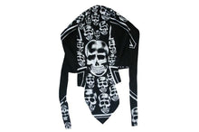 Load image into Gallery viewer, Black Skull and Crossbones Zandana - Accessories
