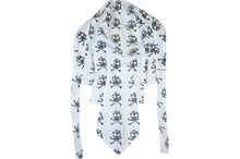 Load image into Gallery viewer, White Skull and Crossbones Zandana - Accessories