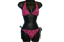 Load image into Gallery viewer, Pink Zebra Print Bikini - Bikinis