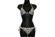 Load image into Gallery viewer, White Spiderweb Print Bikini - Bikinis