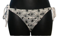 Load image into Gallery viewer, White Spiderweb Print Bikini - Bikinis