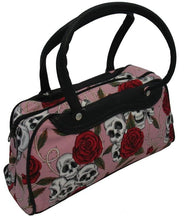 Load image into Gallery viewer, Medium Skulls and Roses Bag (Various Colours) - Accessories