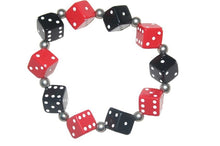 Load image into Gallery viewer, Thick Dice Bracelet (Various Colours) - Accessories