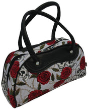Load image into Gallery viewer, Medium Skulls and Roses Bag (Various Colours) - Accessories