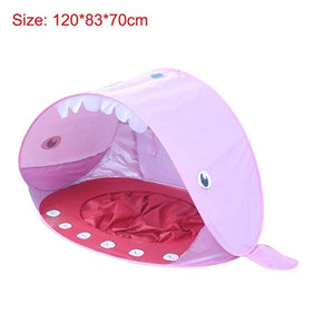 Baby Beach Tent Children Waterproof Pop Up sun Awning Tent UV-protecting Sunshelter with Pool Kid Outdoor Camping Sunshade Beach - 