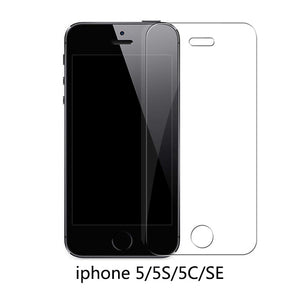 Protective tempered glass for iphone 6 7 5 s se 6 6s 8 plus XS max XR glass iphone 7 8 x screen protector glass on iphone 7 6S 8 - 