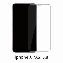 Load image into Gallery viewer, Protective tempered glass for iphone 6 7 5 s se 6 6s 8 plus XS max XR glass iphone 7 8 x screen protector glass on iphone 7 6S 8 - 