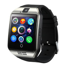 Load image into Gallery viewer, Bluetooth Smart Watch men Q18 With Camera Facebook Whatsapp Twitter Sync SMS Smartwatch Support SIM TF Card For IOS Android - 