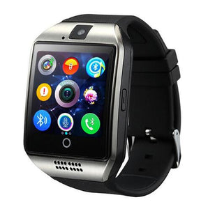 Bluetooth Smart Watch men Q18 With Camera Facebook Whatsapp Twitter Sync SMS Smartwatch Support SIM TF Card For IOS Android - 