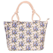 Load image into Gallery viewer, 2019 Fashion Folding Women Big Size Handbag Tote Ladies Casual Flower Printing Canvas Graffiti Shoulder Bag Beach Bolsa Feminina - 